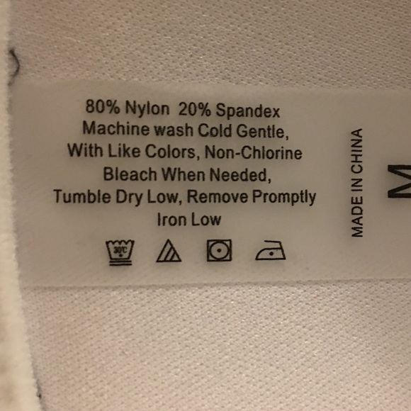 Fashion White Transparent Shoulder Straps Swim Set - Picture 8 of 8